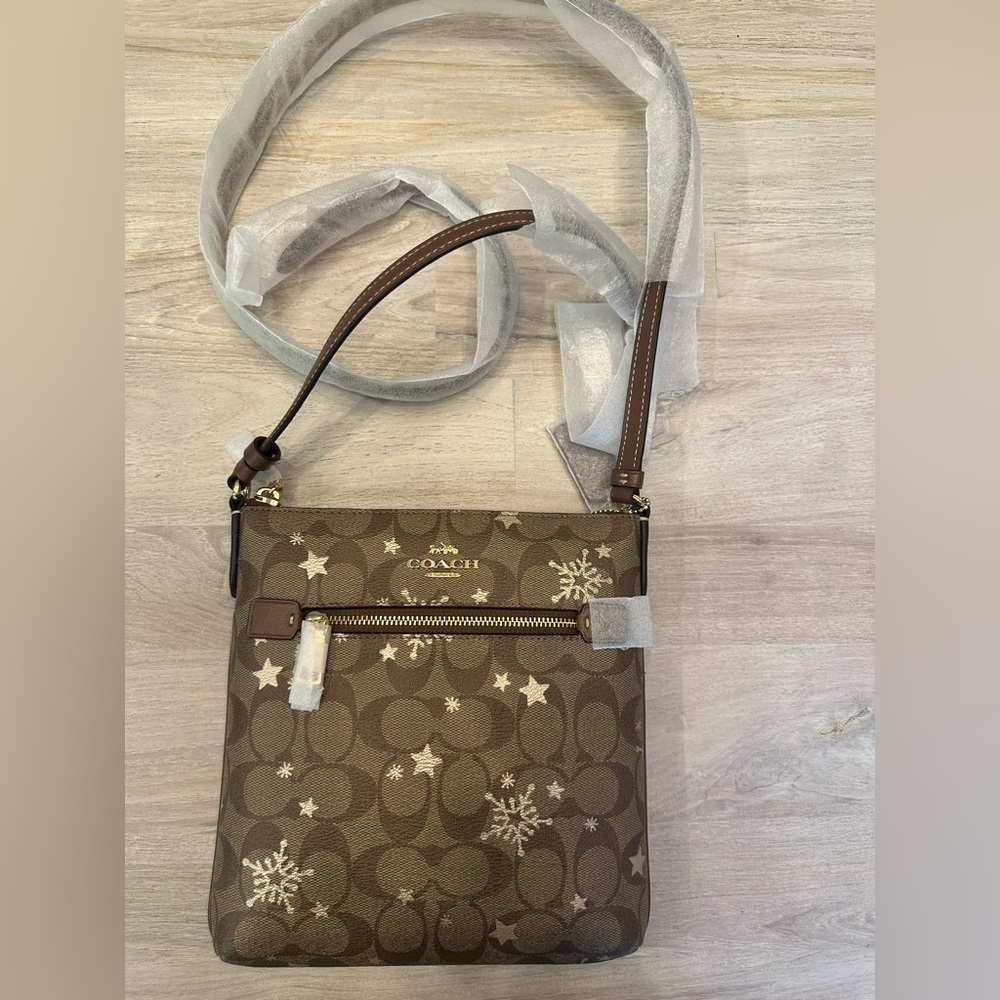 Coach Mini Rowan File Bag NWT